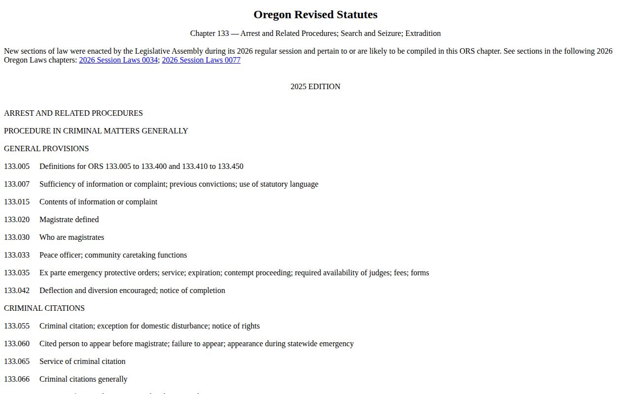 Oregon booking photo restrictions for Grant County released inmate mugshots